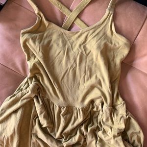 Imbōdhi romper jumpsuit chartreuse tank top bōdhi